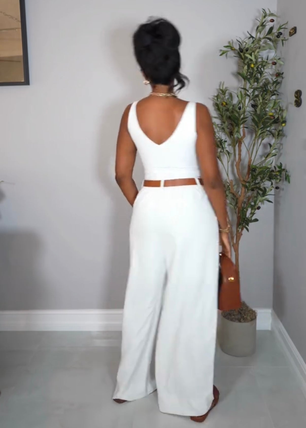 Effortless Luxe Wide-Leg Set